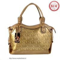 michael kors logo groot goud boekentassen Roermond Prijs w8k25997